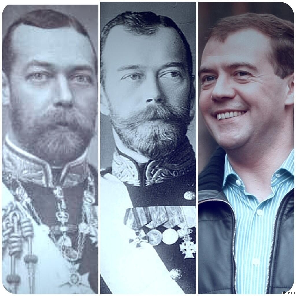 Похожи друг на друга и на Дмитрия Медведева еще :)