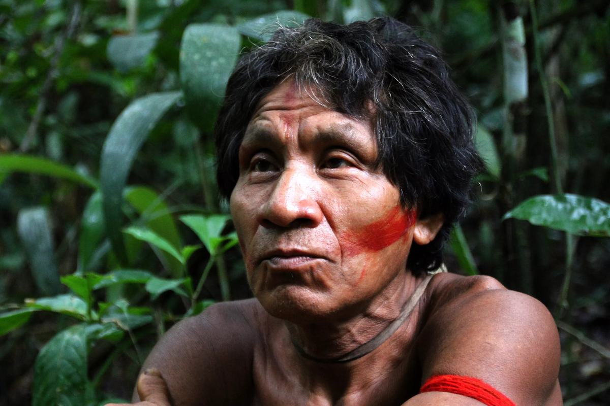 Индеец амазонского племени яномами