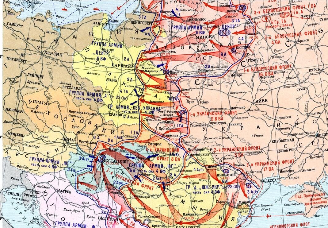 В августе 1944-го советские войска могли б на румынскую землю и не шагнуть 