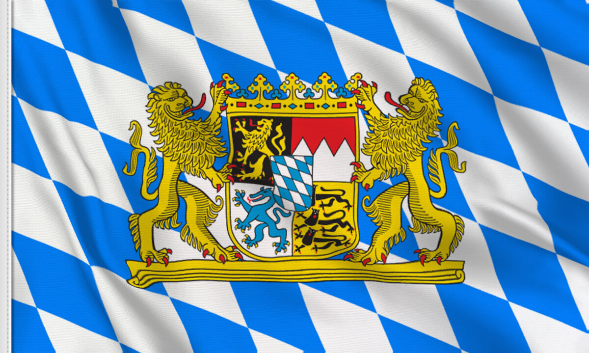 Флаг королевства Бавария 