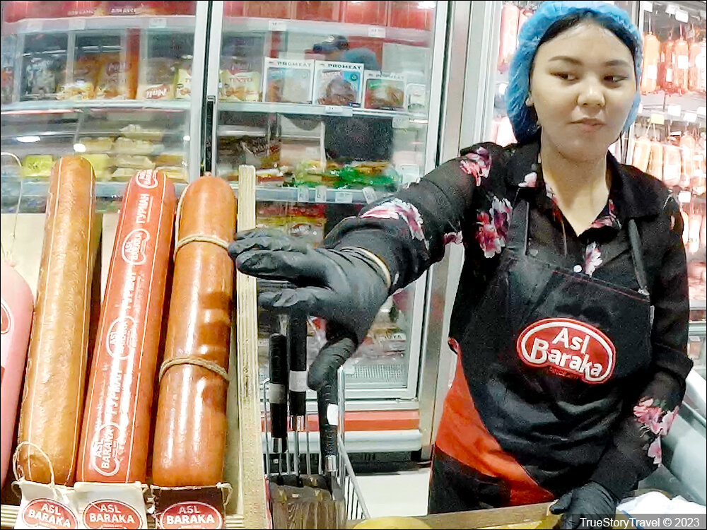 Покупки в супермаркете в Узбекистане - вещь, которую невозможно найти в России