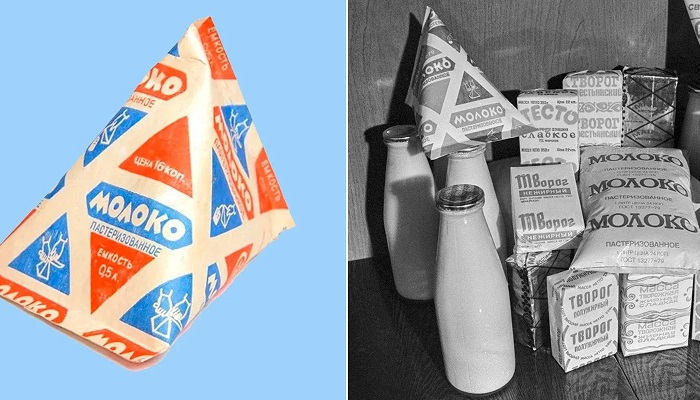 Молоко в "треугольниках": как шведы использовали умный трюк, чтобы избавиться от ненужной упаковки, а мы тем временем гордились